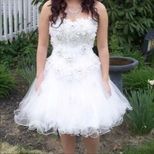 💎TERANI COUTURE SHORT PROM DRESS SIZE 2💎